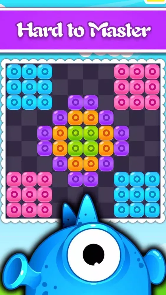Jelly Block Puzzle-a popular block match free game Screenshots