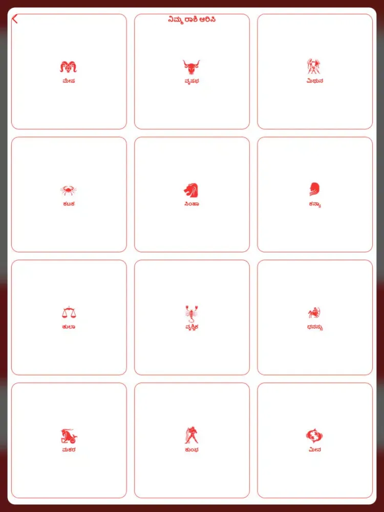 Kannada Panchang 2019 iPad  Screenshots