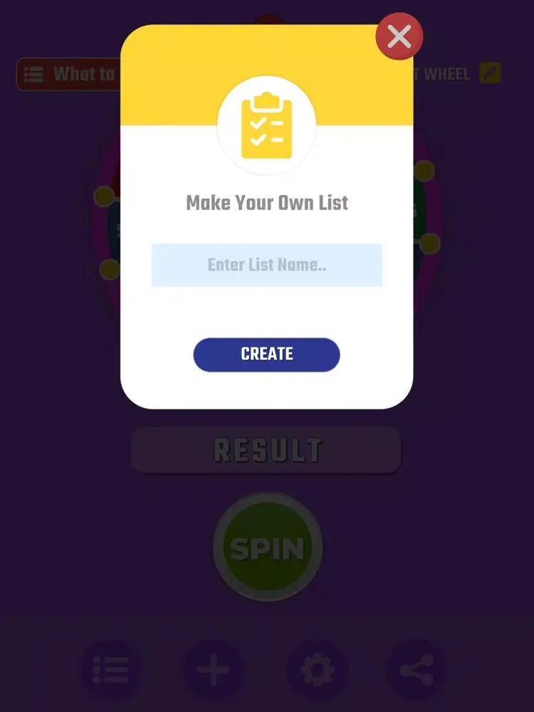 Ảnh chụp màn hình của Wheel Decides - Spin Custom iPad 