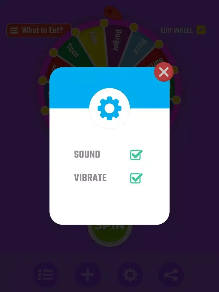 Ảnh chụp màn hình của Wheel Decides - Spin Custom iPad 