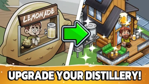 Idle Distiller Tycoon: Factory-screenshot-1