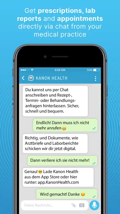 Ảnh chụp màn hình của Kanon Health
