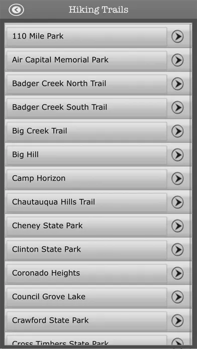 ภาพหน้าจอของ Kansas -Camping & Trails,Parks