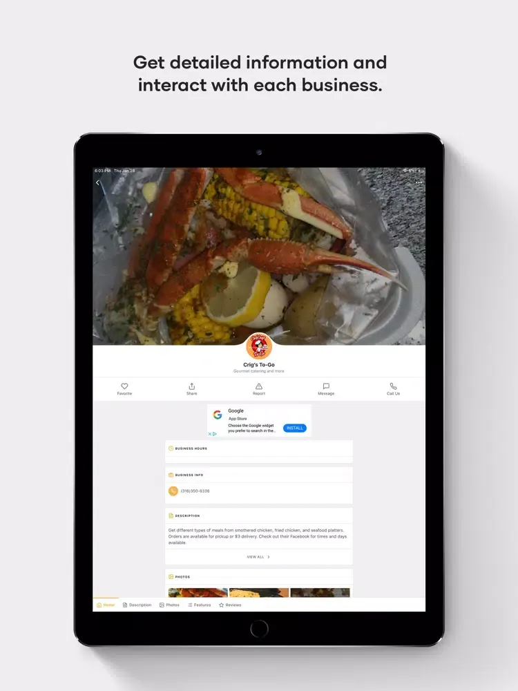 Capturas de tela do Kansas BLD iPad 