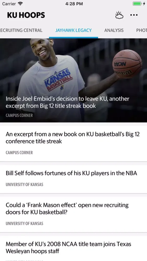 تصاویر KU Hoops