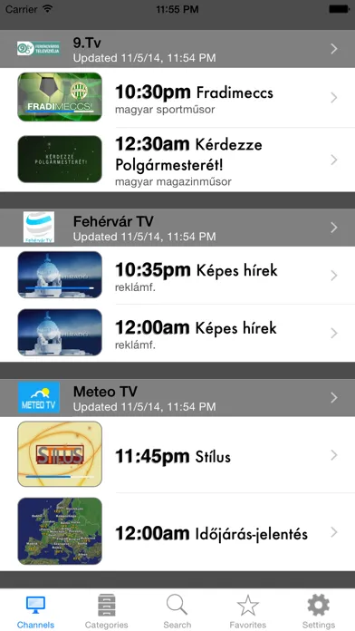 Hungarian TV+ স্ক্রিনশট