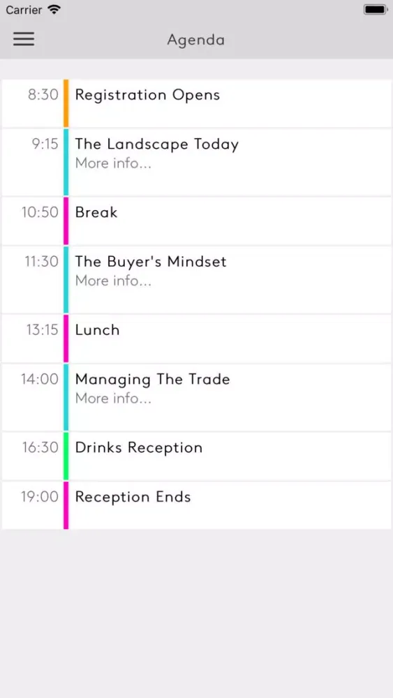 Kantar Events 스크린샷