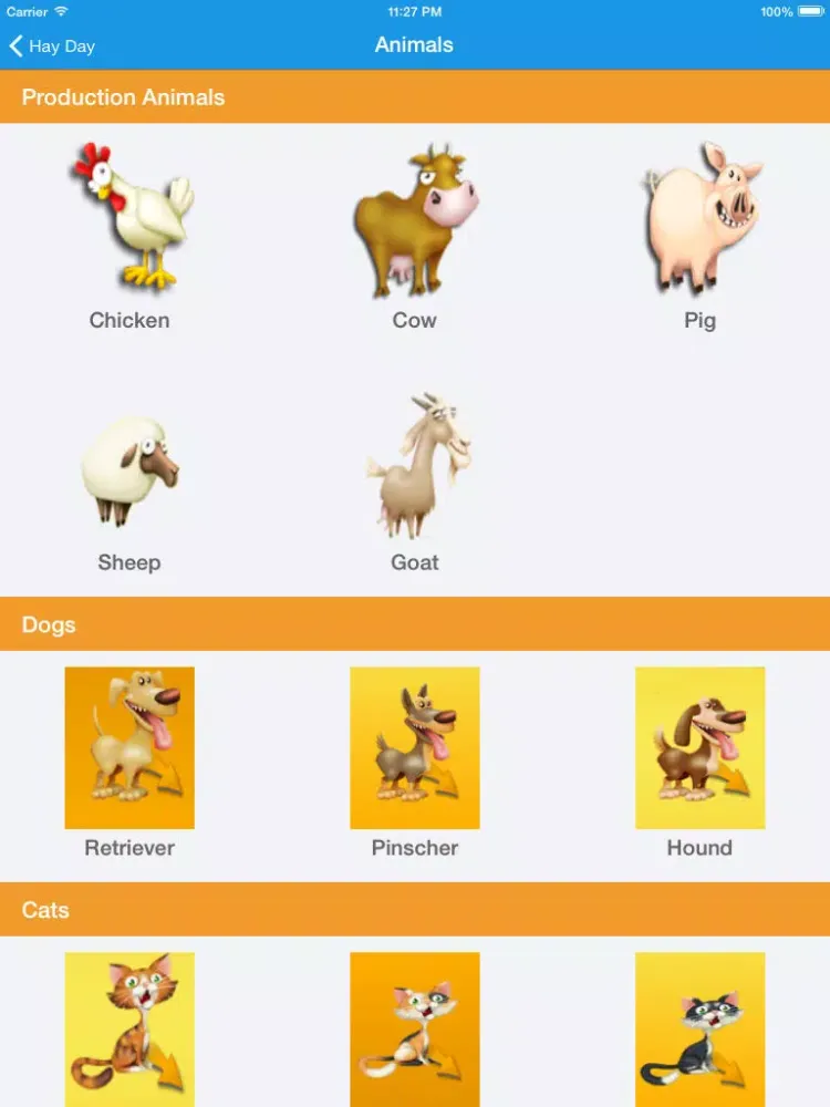 Tangkapan layar Guide for Hay Day - Tips & Tricks, Buildings, Animals, Crops and Video iPad 
