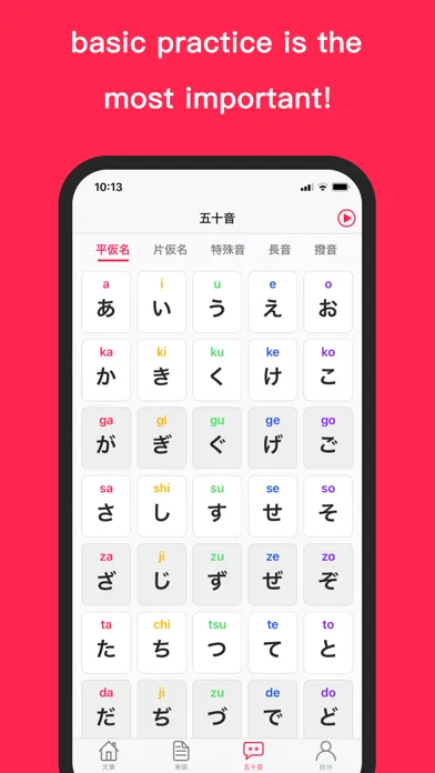 Japanese Pronunciation - JLPT स्क्रीनशॉट