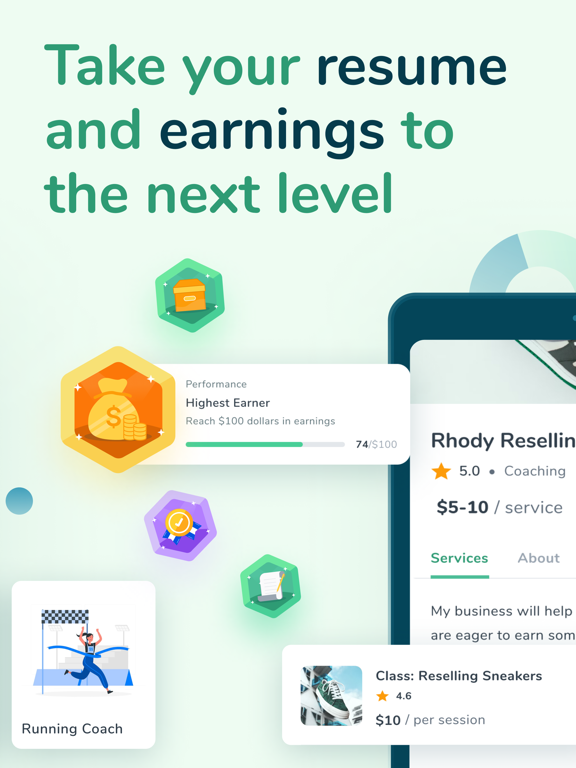 Ảnh chụp màn hình của Kanu App iPad 