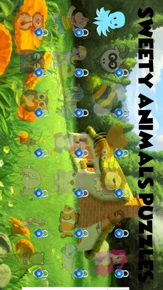 Sweety Animals Puzzles स्क्रीनशॉट