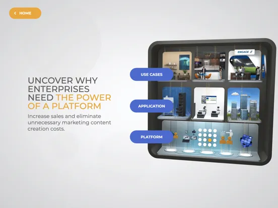 Kaon 3D Marketing Platform iPad  स्क्रीनशॉट