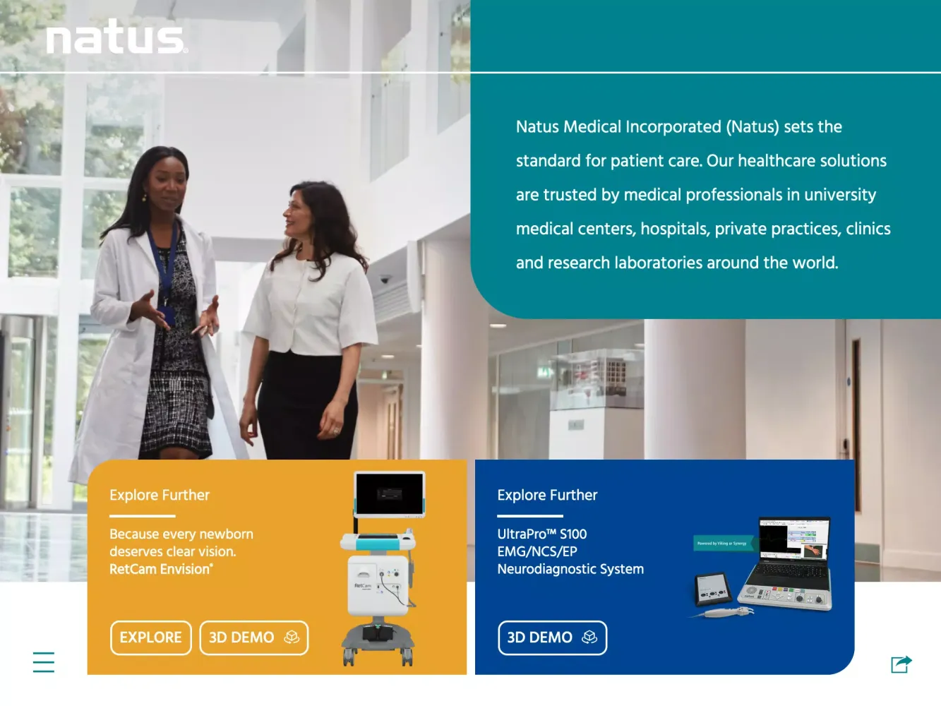Natus 3D Demo سکرین شاٹس