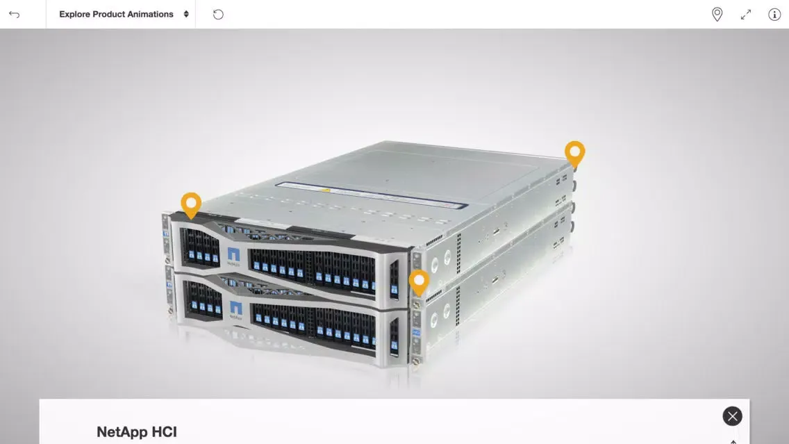 NetApp HCI स्क्रीनशॉट