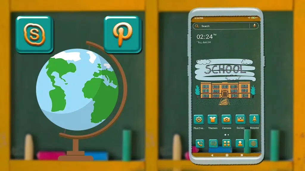 School Board Launcher Theme Screenshots