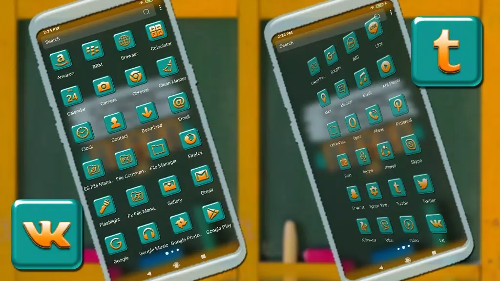 School Board Launcher Theme Screenshots
