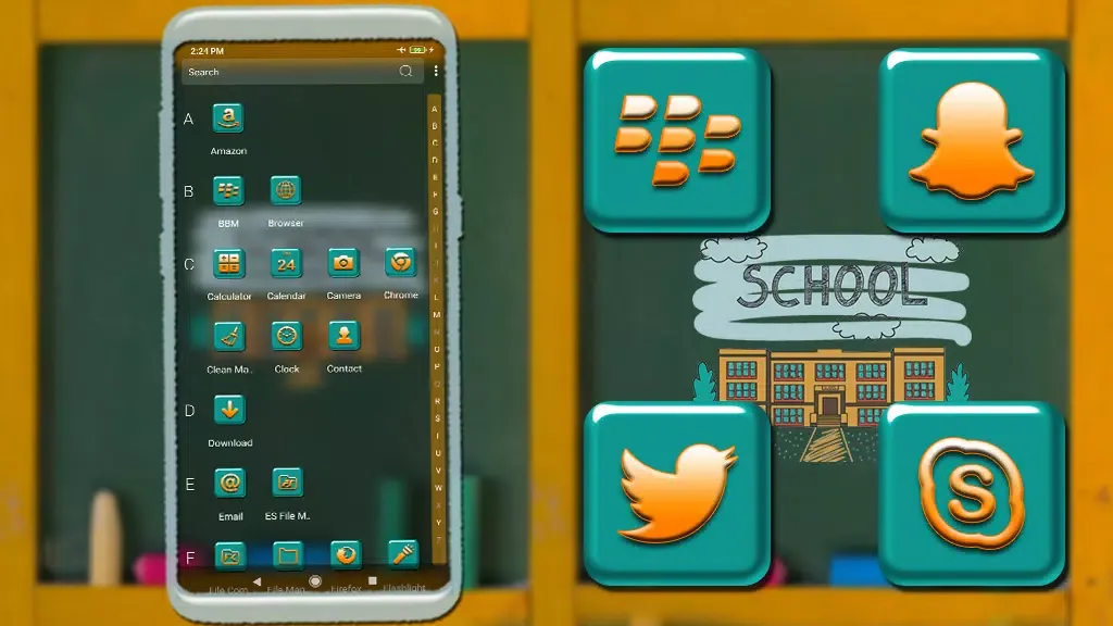 School Board Launcher Theme Screenshots