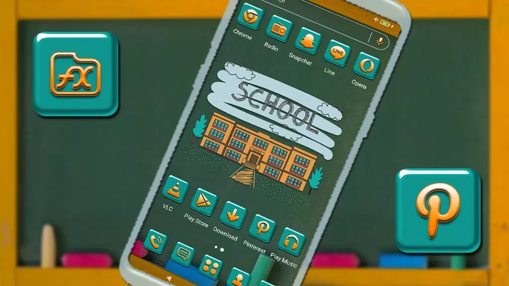 School Board Launcher Theme Screenshots
