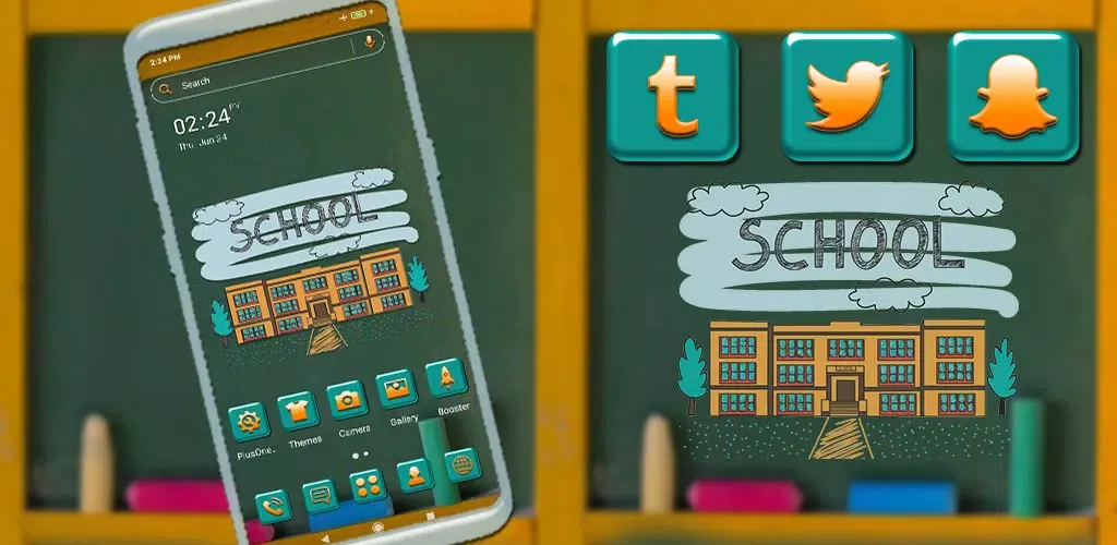 School Board Launcher Theme Screenshots
