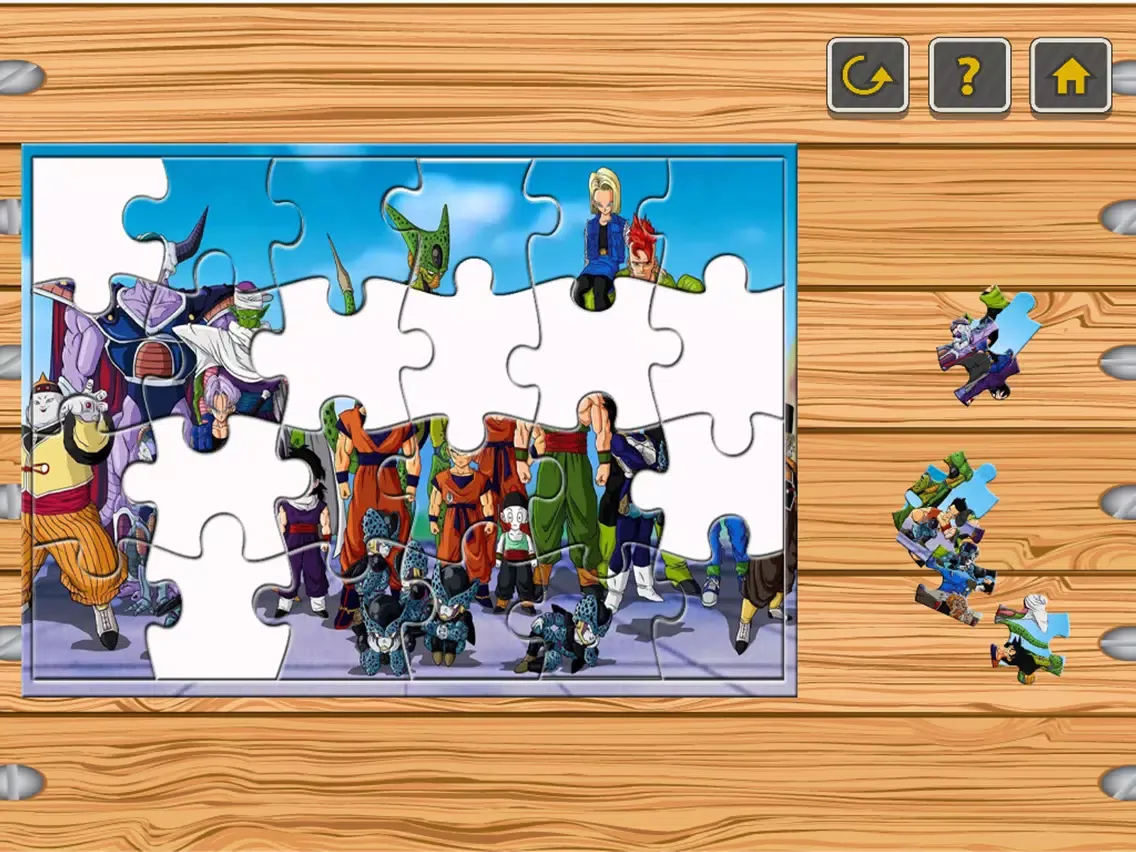 Dragon Battle Cartoon Jigsaw Puzzles Box Games - Brain Training Free For Kids and Kindergarten iPad  স্ক্রিনশট