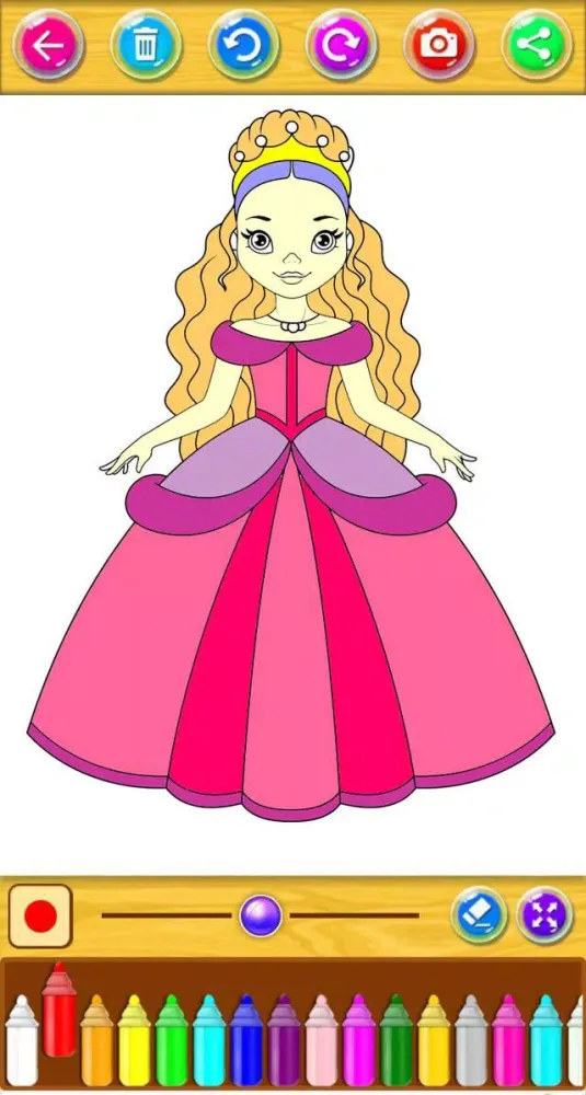 تصاویر Princess Coloring Book