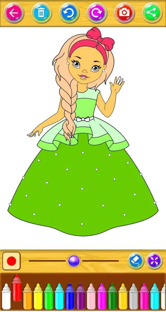 تصاویر Princess Coloring Book