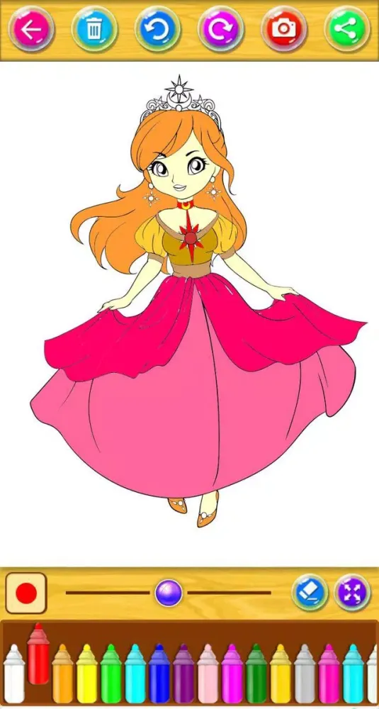 تصاویر Princess Coloring Book