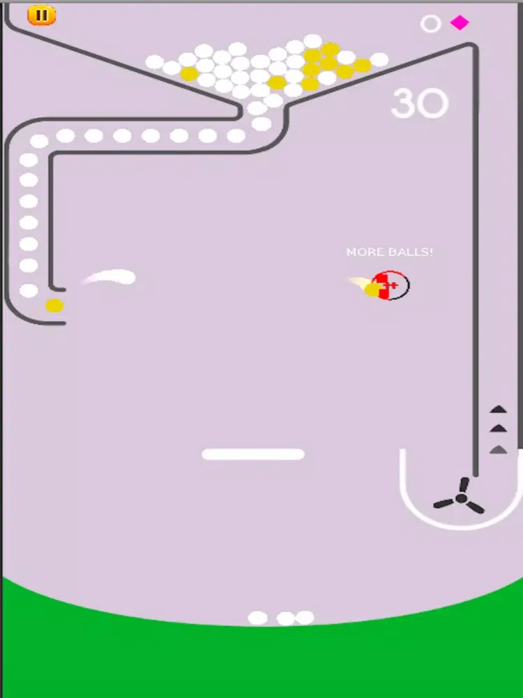 Screenshot di Colorful Balls- crazy ballz iPad 