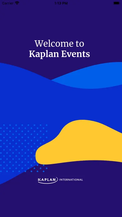 Screenshot di Kaplan Events