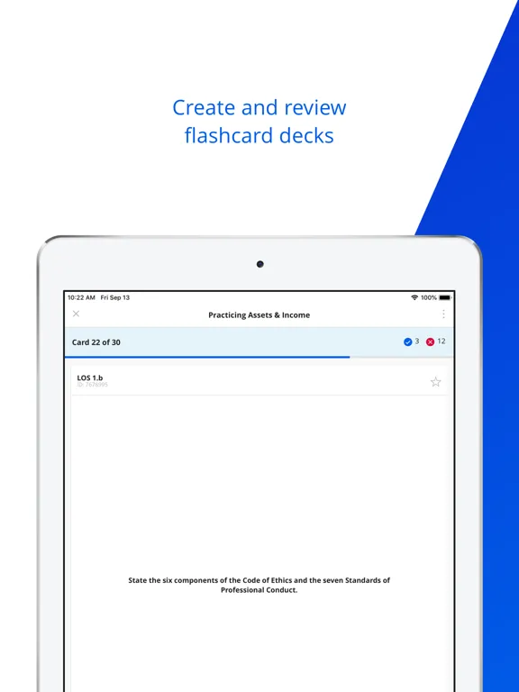 Kaplan Schweser iPad  스크린샷