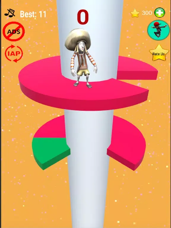 Capturas de tela do Tower Jump - Endless jumping iPad 
