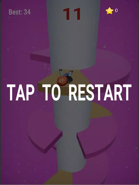Capturas de tela do Tower Jump - Endless jumping iPad 