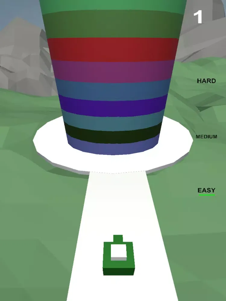 Tangkapan skrin Throw Balls 3D - Endless Stack iPad 