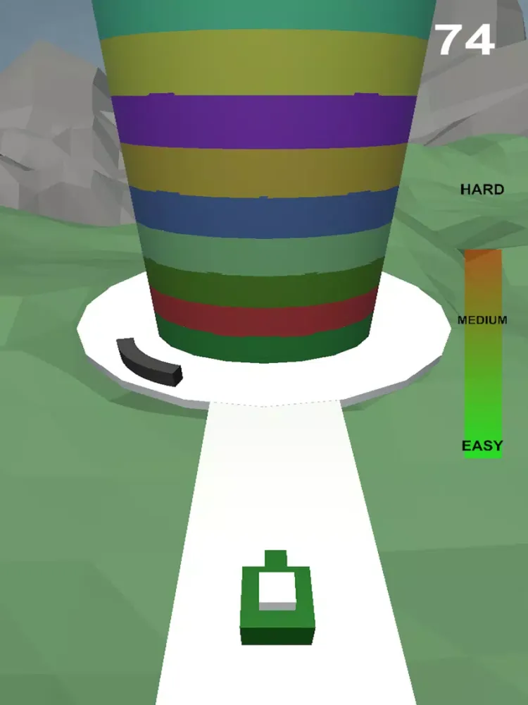 Tangkapan skrin Throw Balls 3D - Endless Stack iPad 