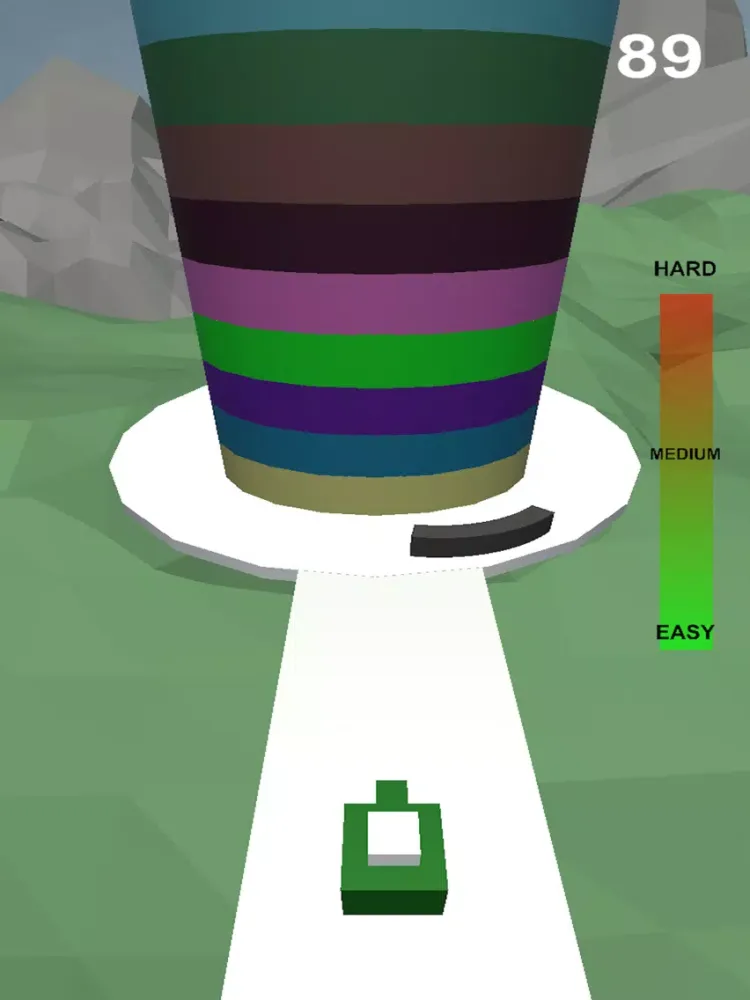 Tangkapan skrin Throw Balls 3D - Endless Stack iPad 