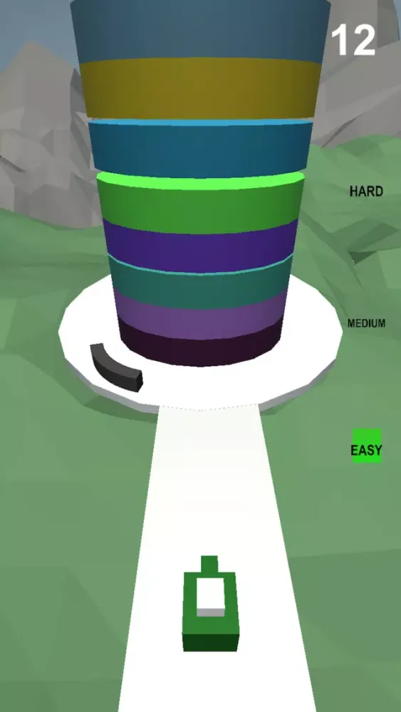 Tangkapan skrin Throw Balls 3D - Endless Stack