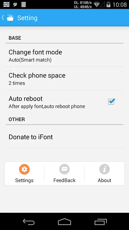 iFont donate Screenshots