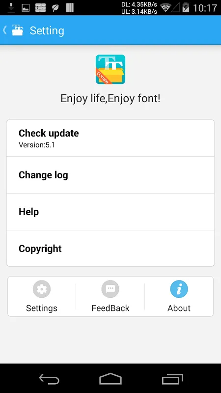 iFont donate Screenshots