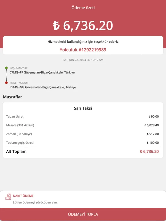 Ảnh chụp màn hình của K İş iPad 