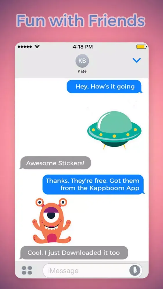 Zrzuty ekranu Cute Monster Emojis