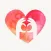 Decorative with hearts for valentine day