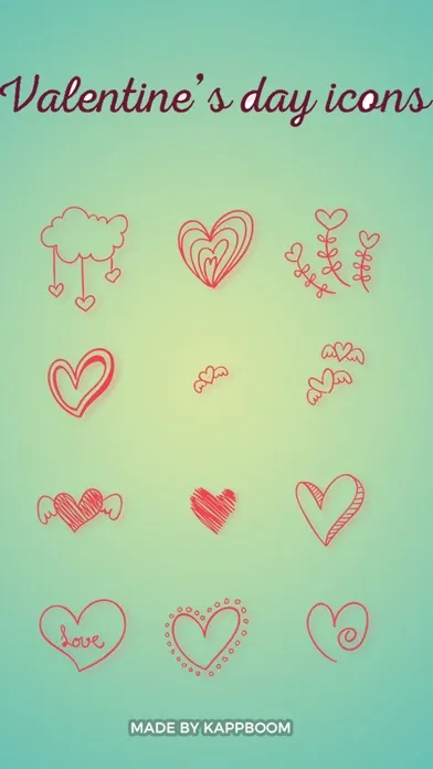 Hearts Hand drawn Screenshots