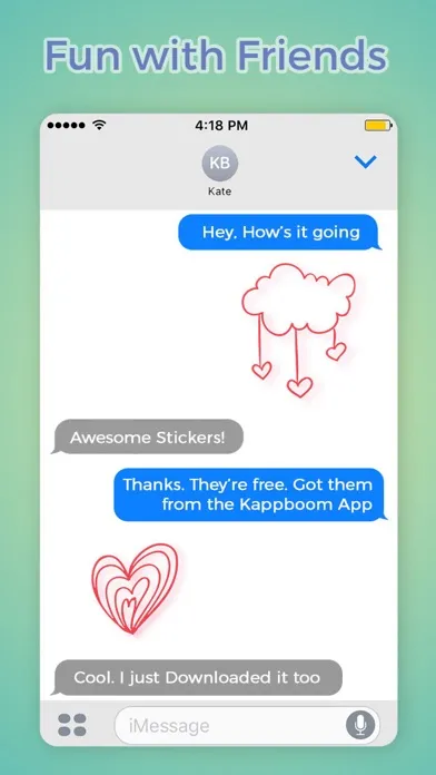 Hearts Hand drawn Screenshots