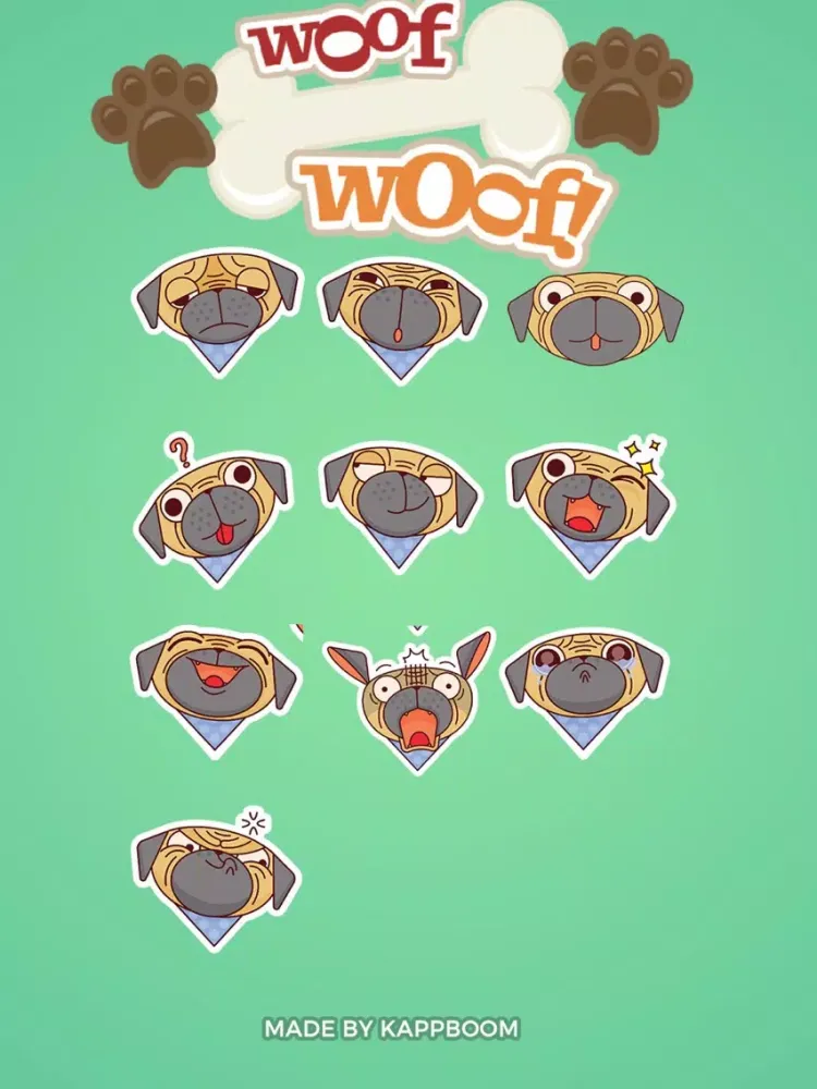 Скриншоты Doggy Facial Expressions iPad 