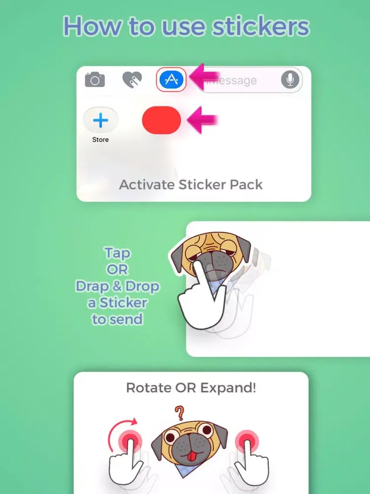 Скриншоты Doggy Facial Expressions iPad 