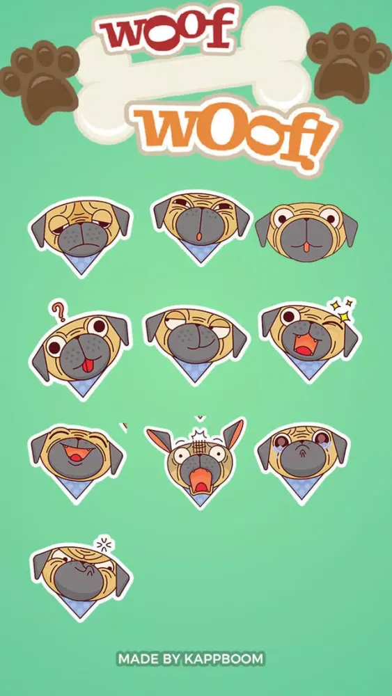 Скриншоты Doggy Facial Expressions