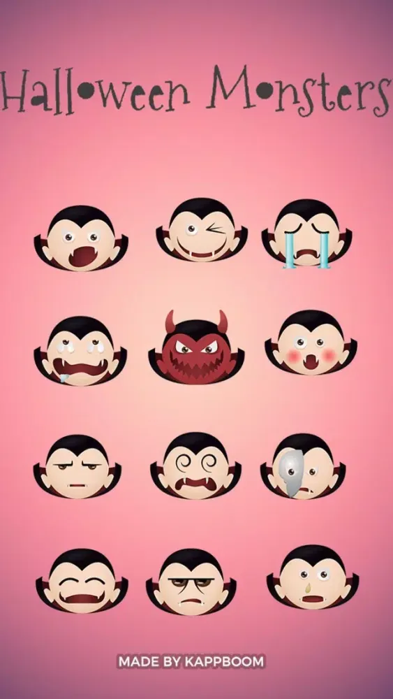 Скриншоты Halloween Vampire Emoticons