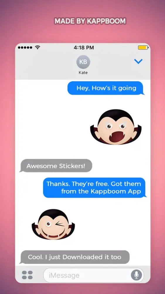 Скриншоты Halloween Vampire Emoticons