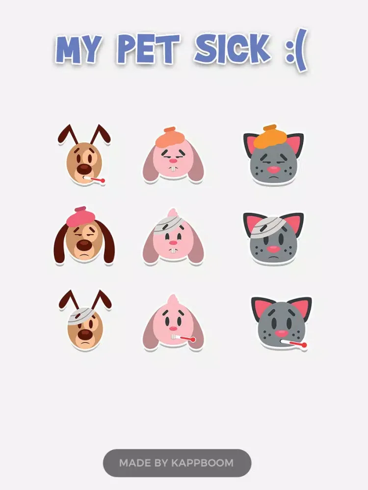 My Pet Sick :( iPad  Screenshots