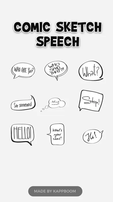 Comic Sketch Speech应用截图